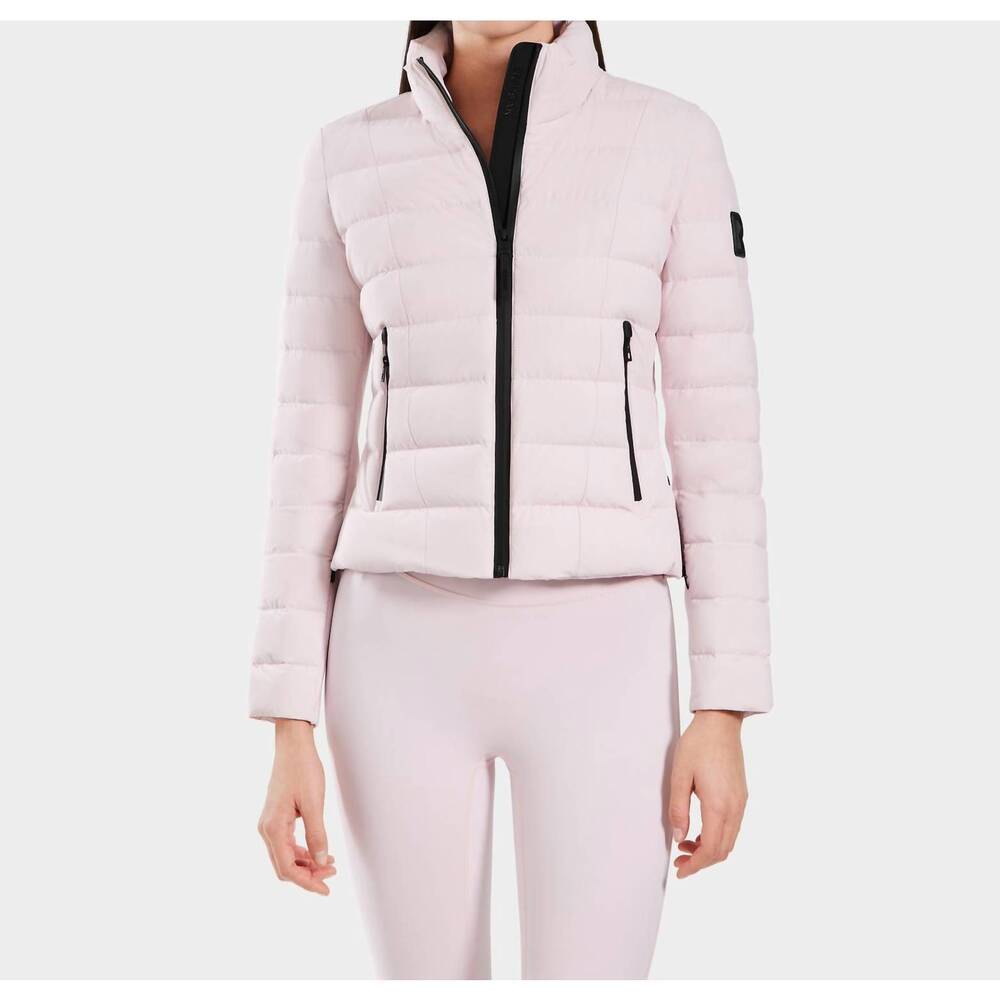 NEW RUDSAK melissa matte lightweight down jacket in light pink